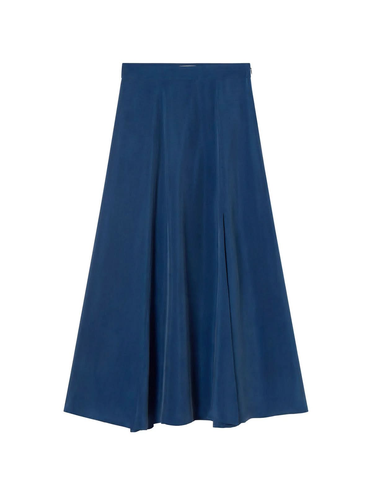 Thinking Mu Tora Skirt Cobalt