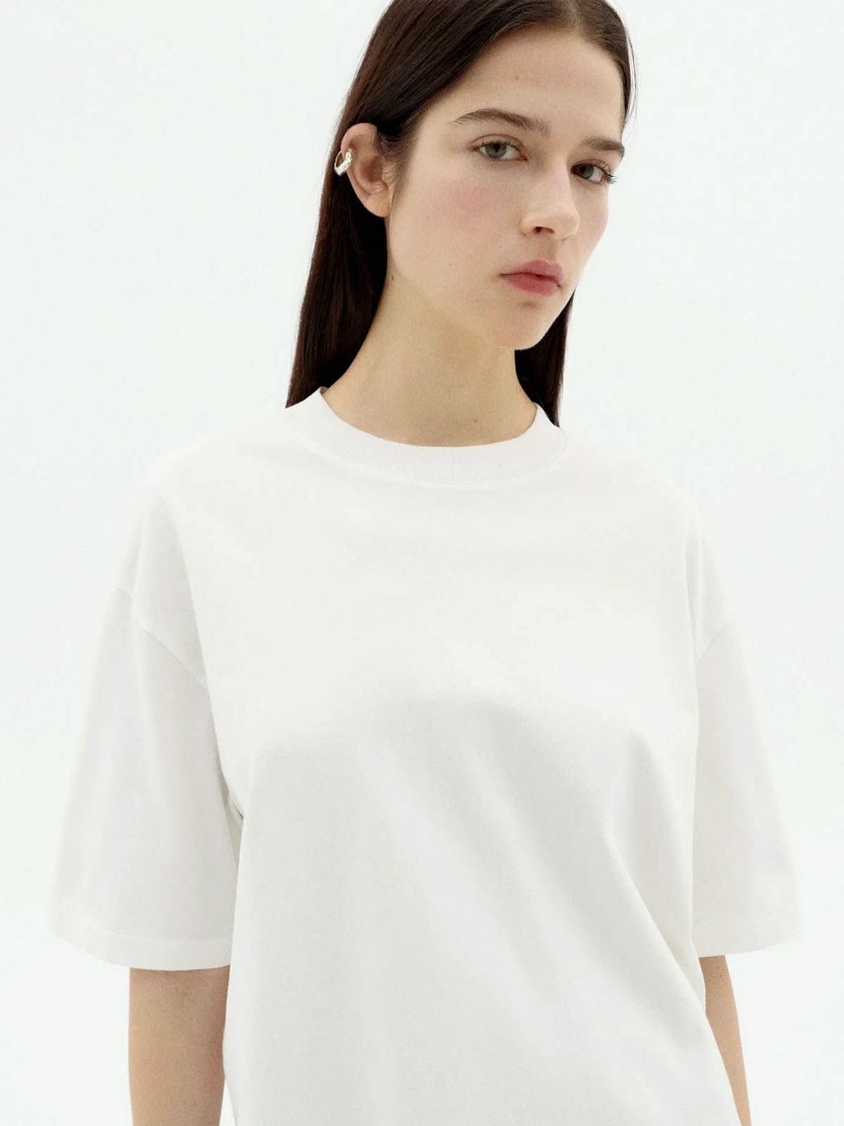 Thinking Mu White Lena Tee
