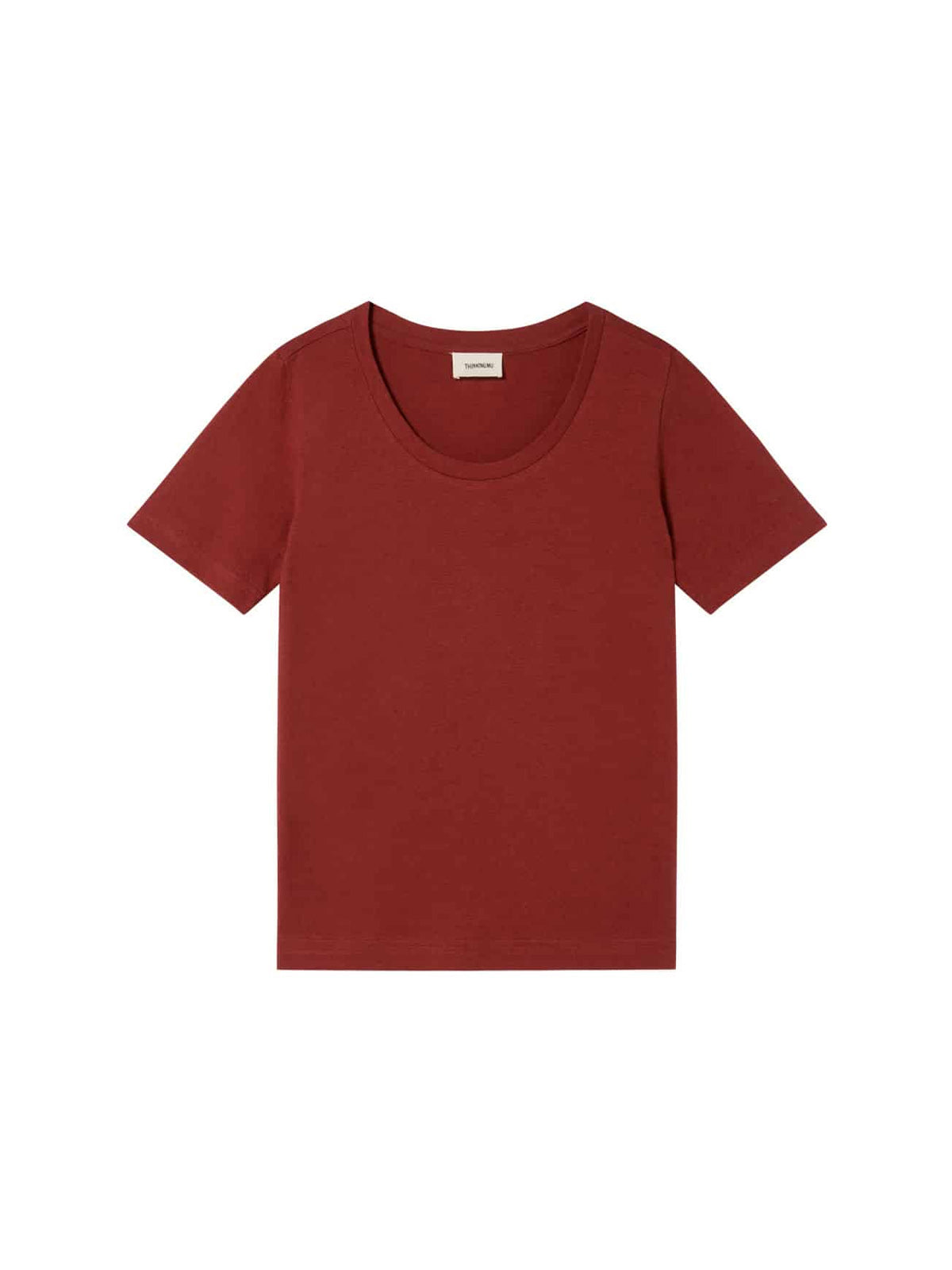 Thinking Mu T-Shirt Cassia Hemp Orange Red