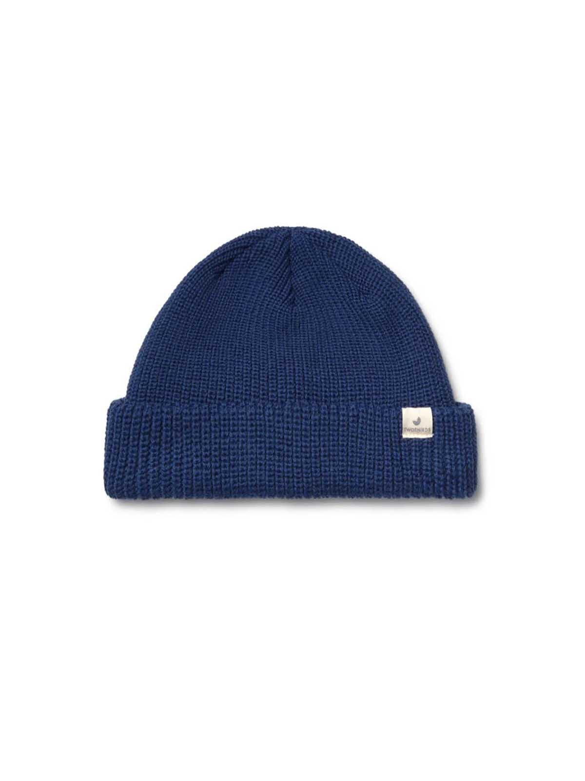 Twothirds Assateague Beanie Indigo Blue