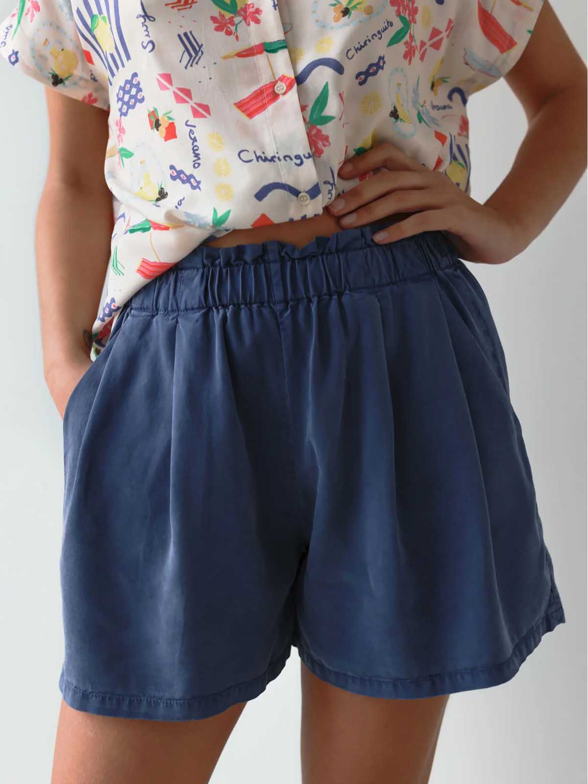 Twothirds Calobra Shorts Blueberry