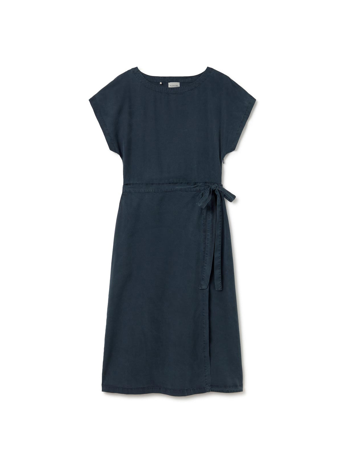Twothirds Comte Dress Navy Lagoon