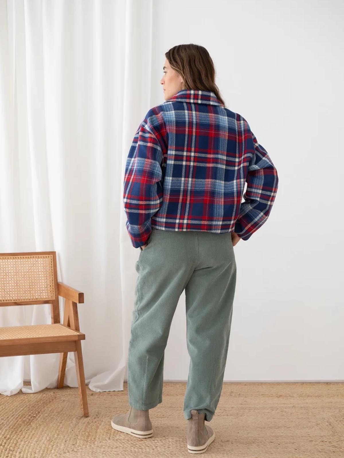 Twothirds Haruku Corduroy Pants Washed Green