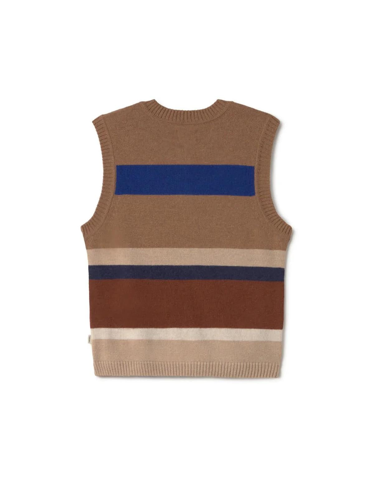 Twothirds Murrisk Knit Vest Stripes