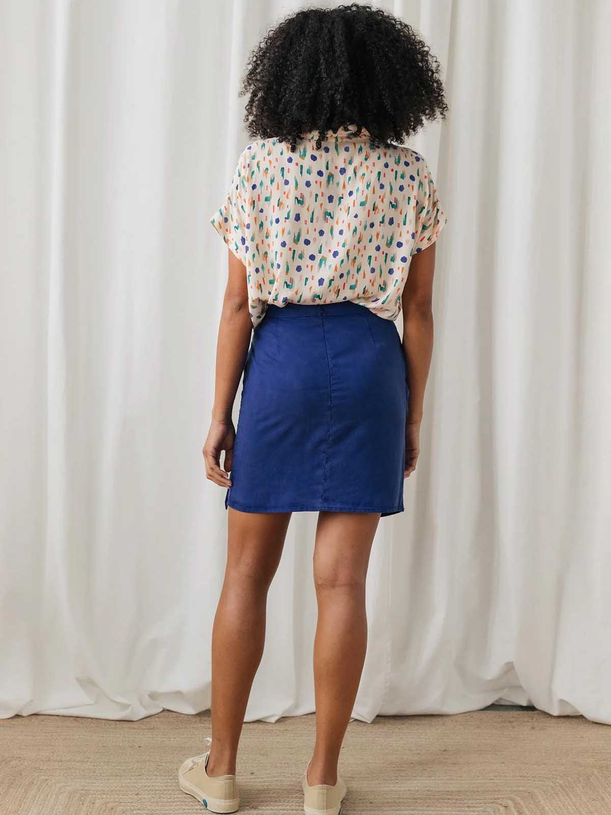 Twothirds Jusaari Skirt Ultramarine