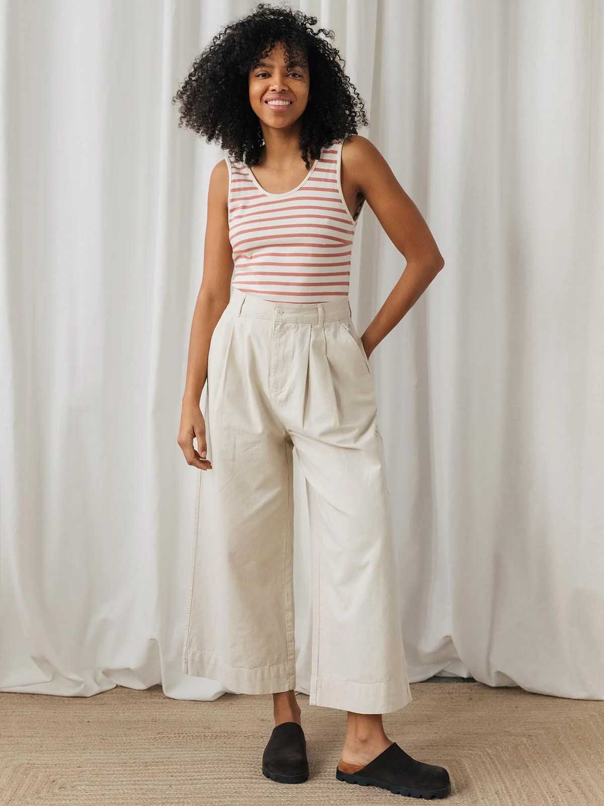 Twothirds Sandham Pants Sand Stone