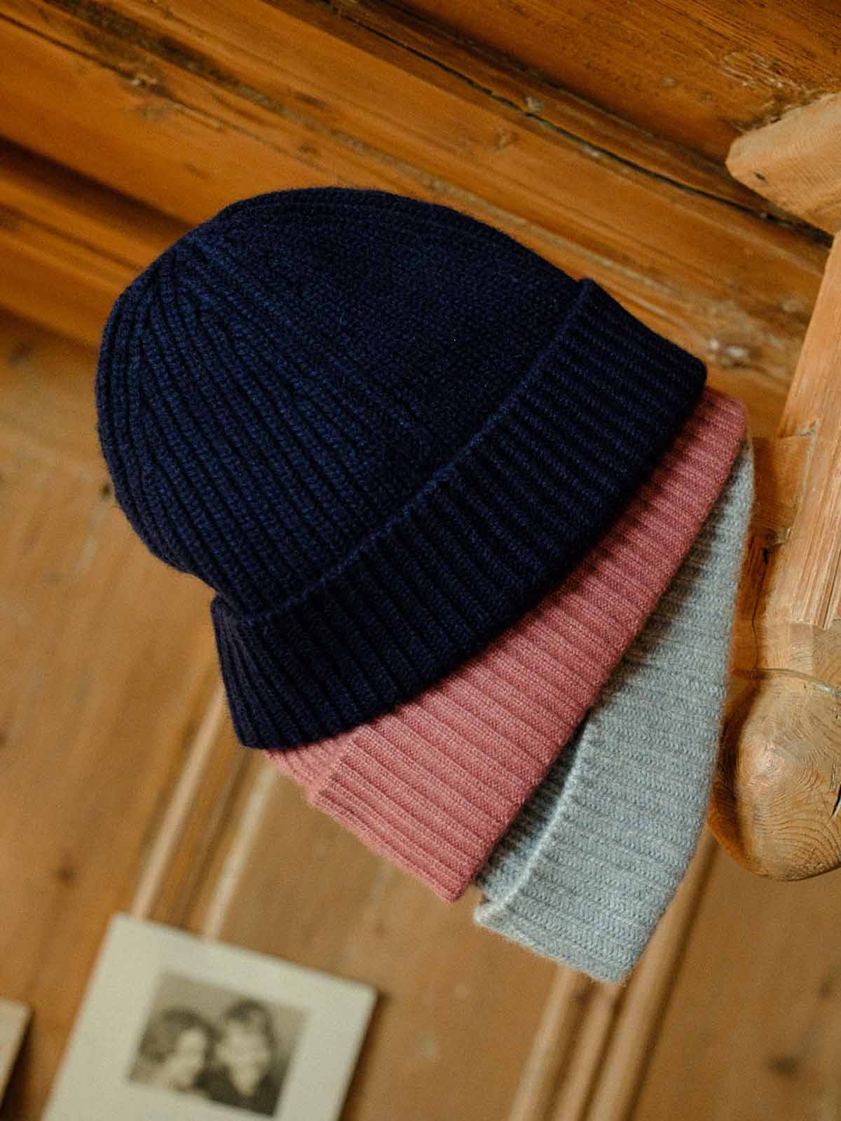 Visitor Clothing Kyma Cashmere Beanie Navy