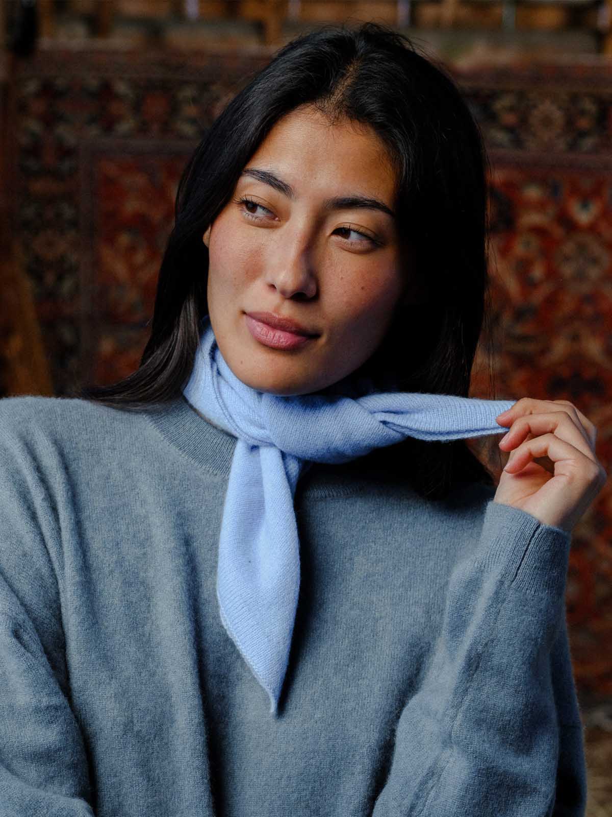 Visitor Clothing Melia Cashmere Scarf Marina