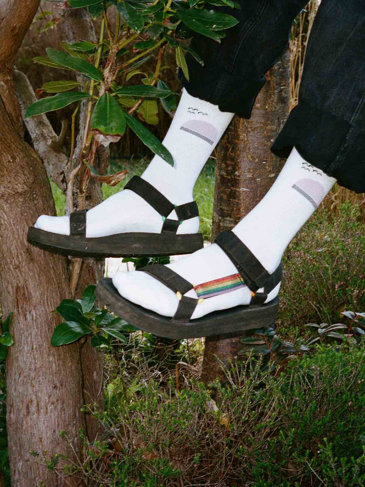 Visitor X DillySocks Soleil Violet 41- 46