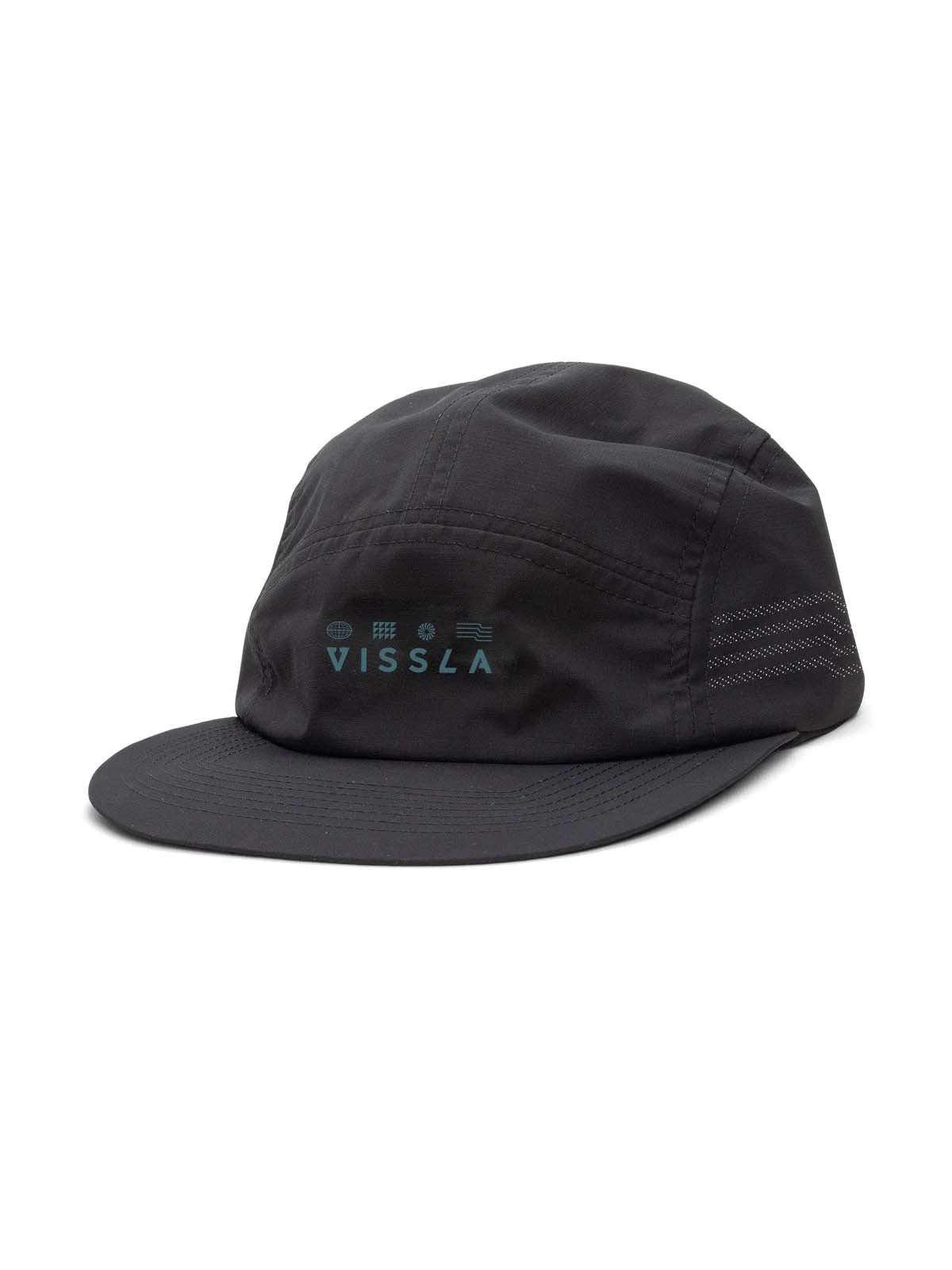 Vissla Glyphs Comp Lite Performance Eco Hat Black OS