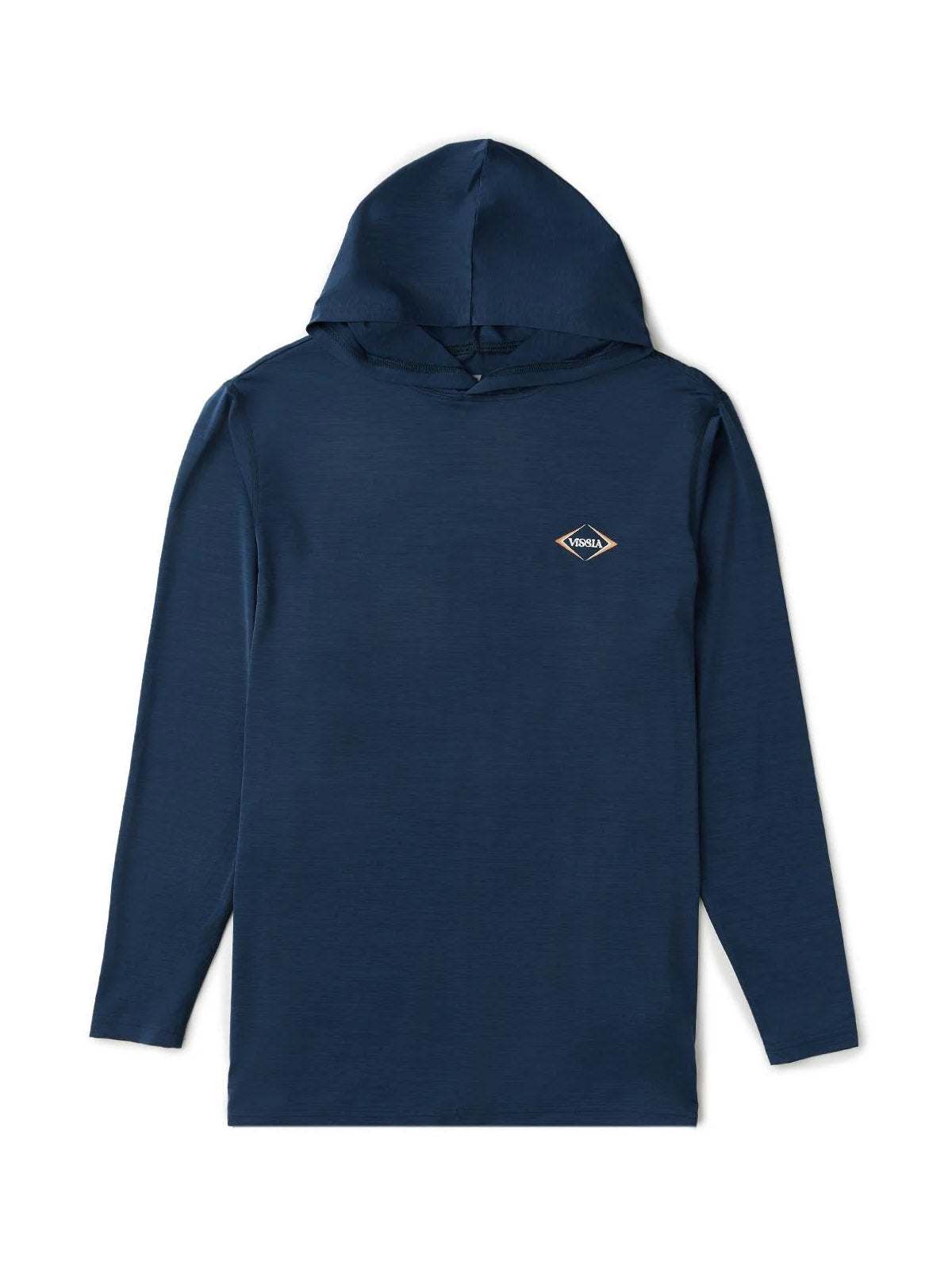Vissla Twisted Eco Hooded LS Sun Shirt Navy Heather