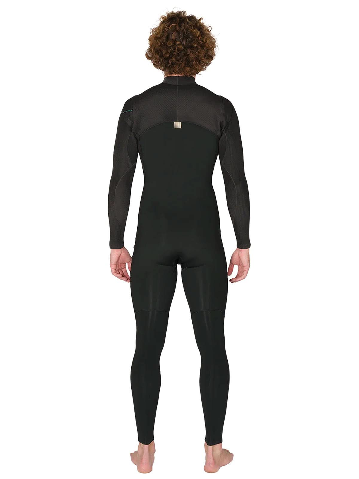 Vissla Wetsuit New Seas 5-4 U-Zip Black 2