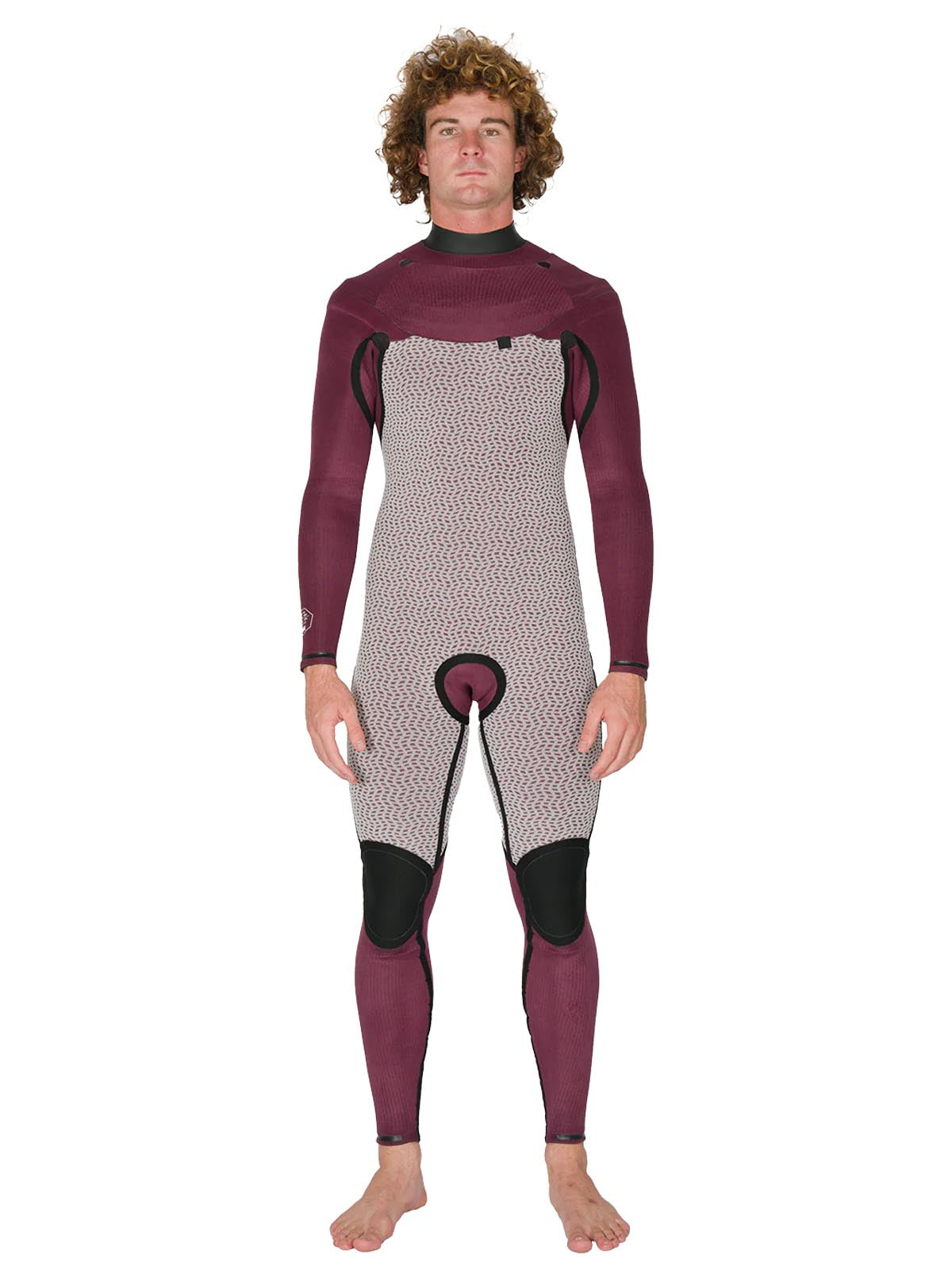 Vissla Wetsuit New Seas 5-4 U-Zip Black 2