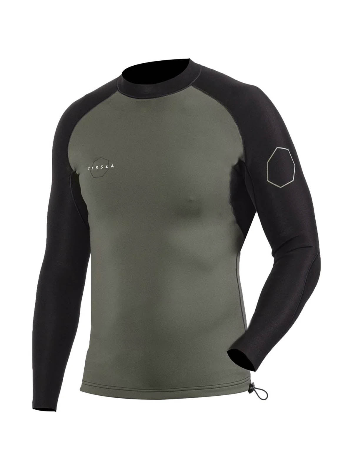 Vissla High Seas II 1MM LS Jacket Army