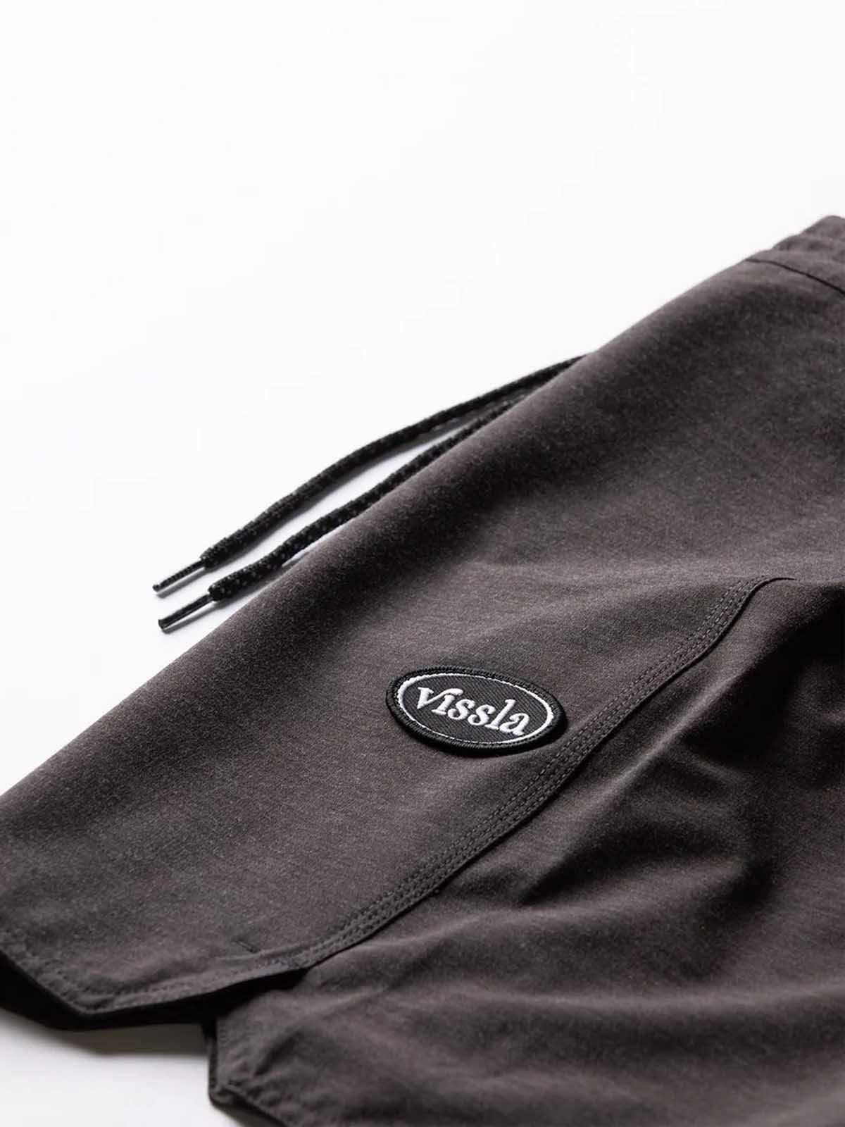 Vissla Solid Sets 18.5 Boardshort Black