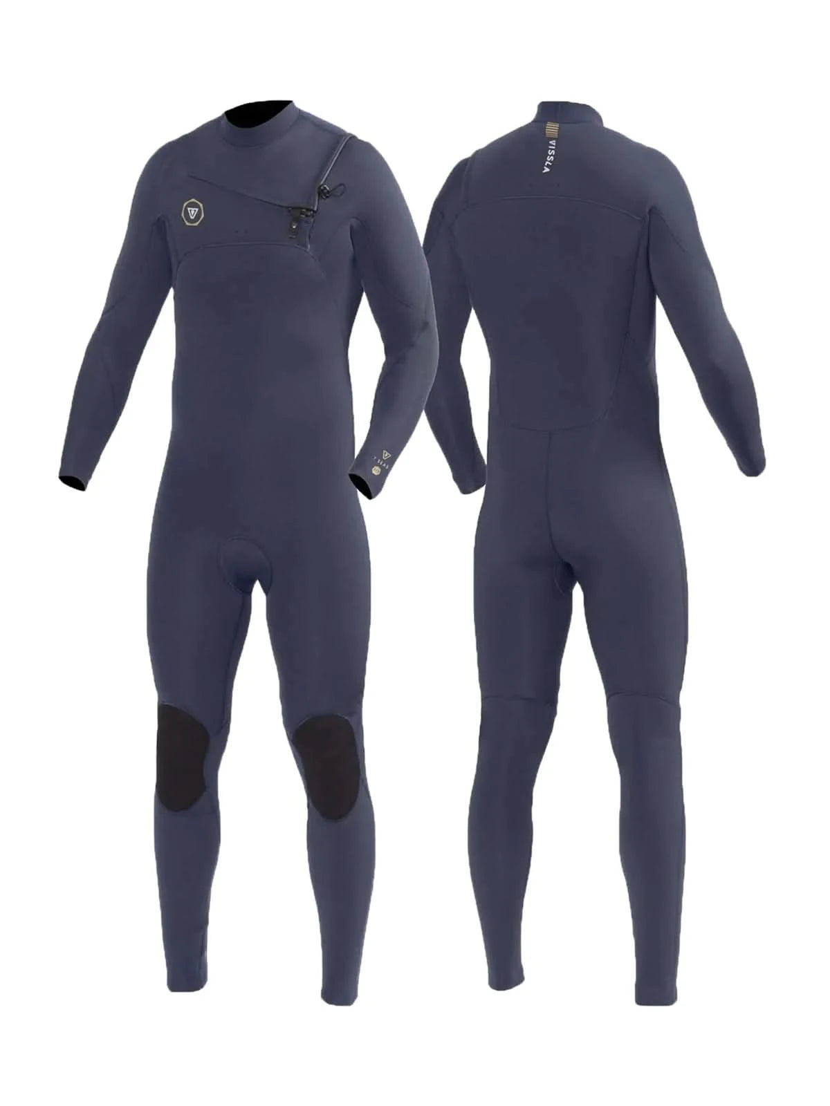 Vissla Wetsuit 7 Seas 4-3 Full Suit Chest Zip Dark Slate