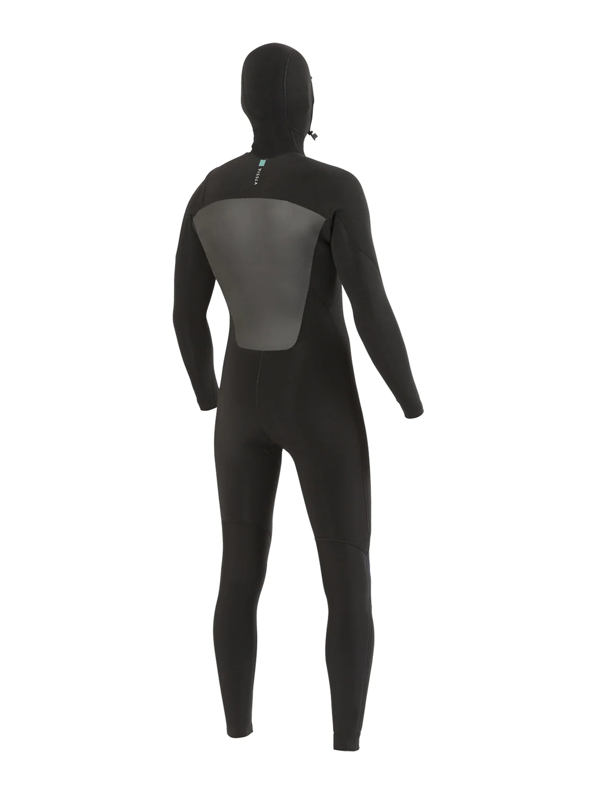 Vissla Wetsuit 7 Seas Full Suit 4-3 Hood Chest Zip Black