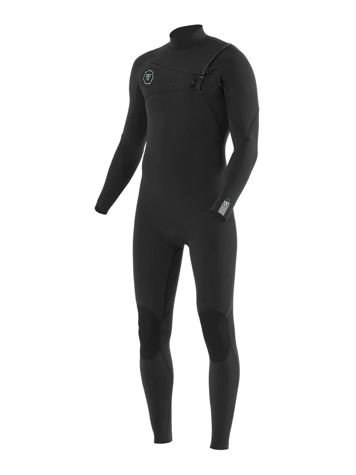 Vissla Wetsuit 7 Seas 5-4 Full Suit Chest Zip Black