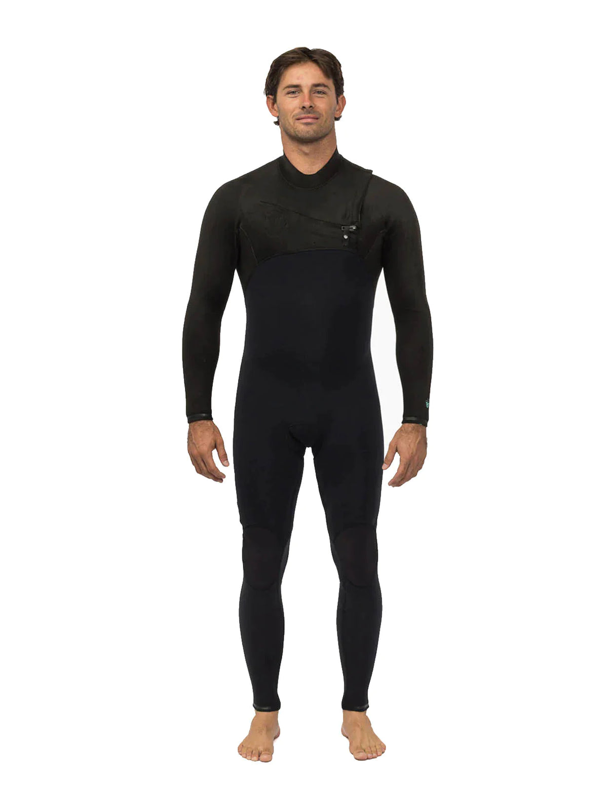 Vissla Wetsuit High Seas II Full Chest Zip 4-3 Stealth