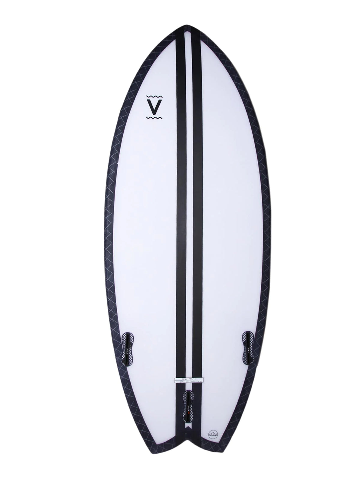 Visitor Surfboards Wake Great White 4'8