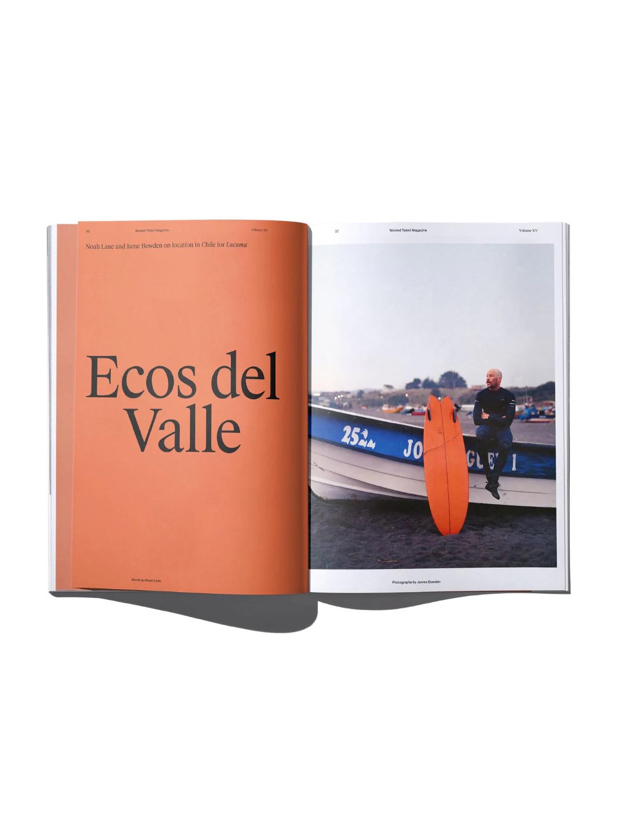 Wasted Talent Magazine Vol. XV & Wasted Talent Tote Bag Black