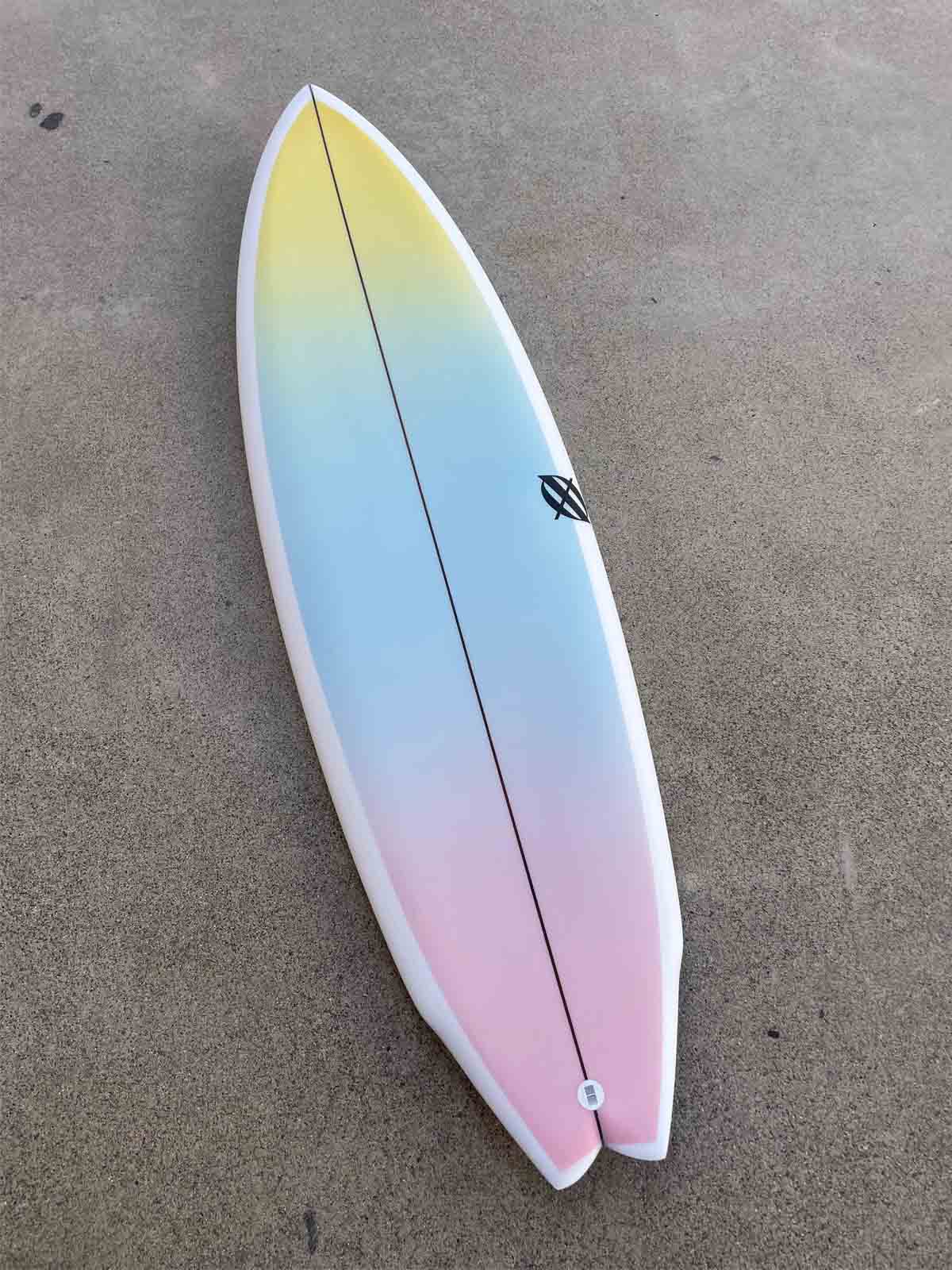 XO Coco Surfboards Bliss 5'8" Futures (28.9 Liter)