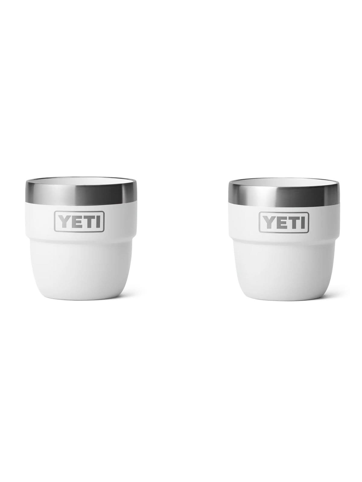 YETI Rambler 4 Oz (118 ml) Stackable Cup 2 Pack White