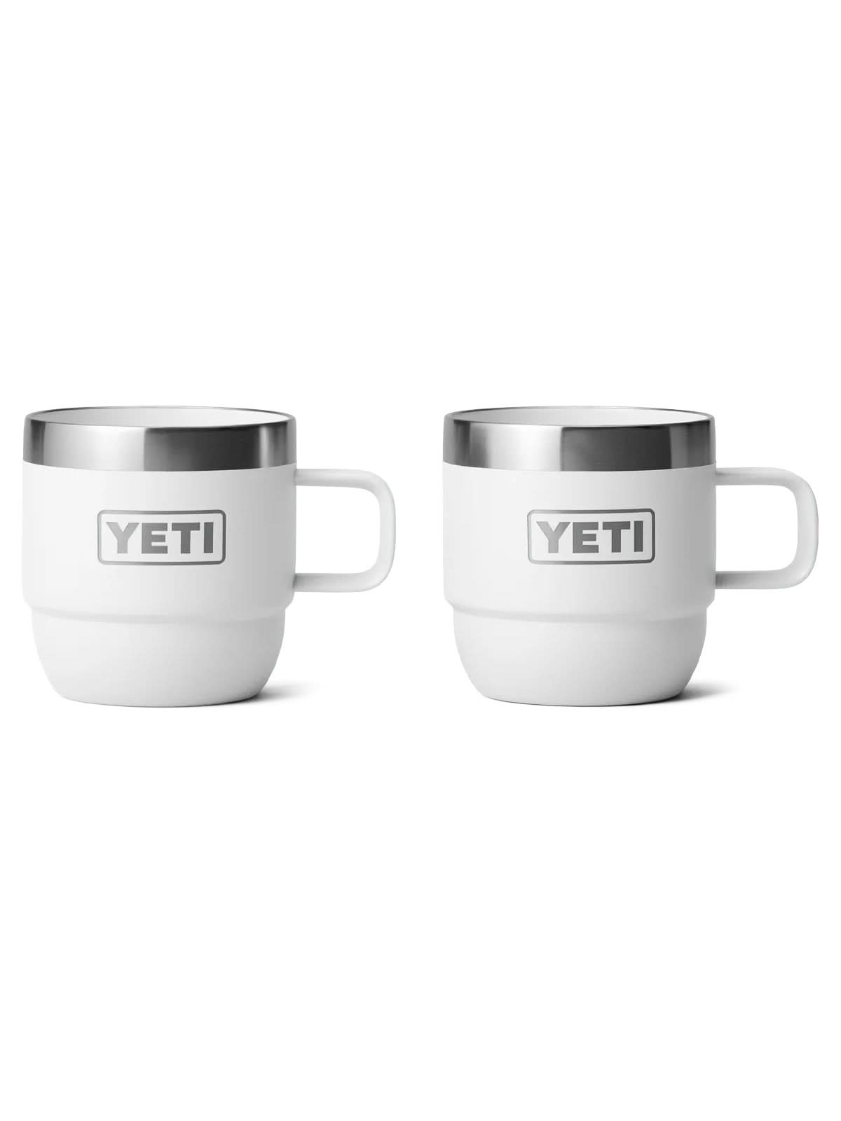 YETI Rambler 6 Oz (177 ml) Stackable Mug 2 Pack White