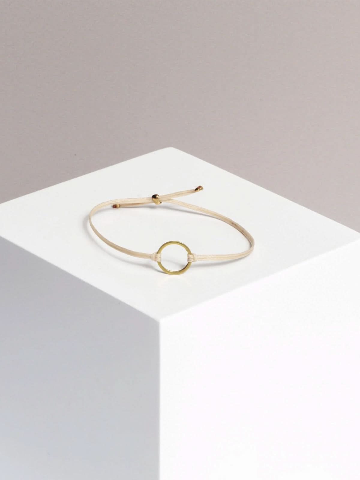 Yoomee Bracelete Geometric Circle Beige