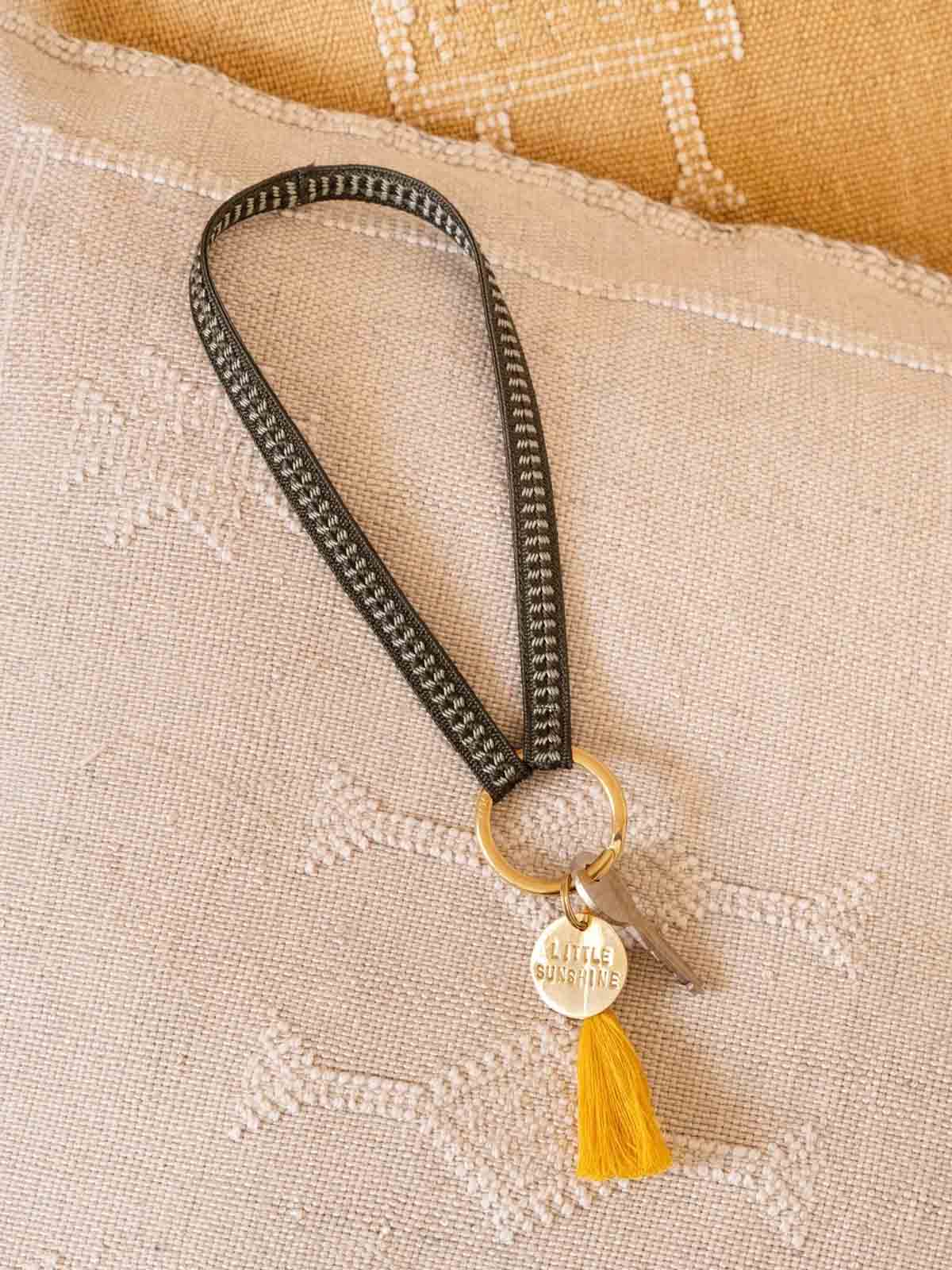 Yoomee Keychain Zahra Artichoke Mini Gold Thick