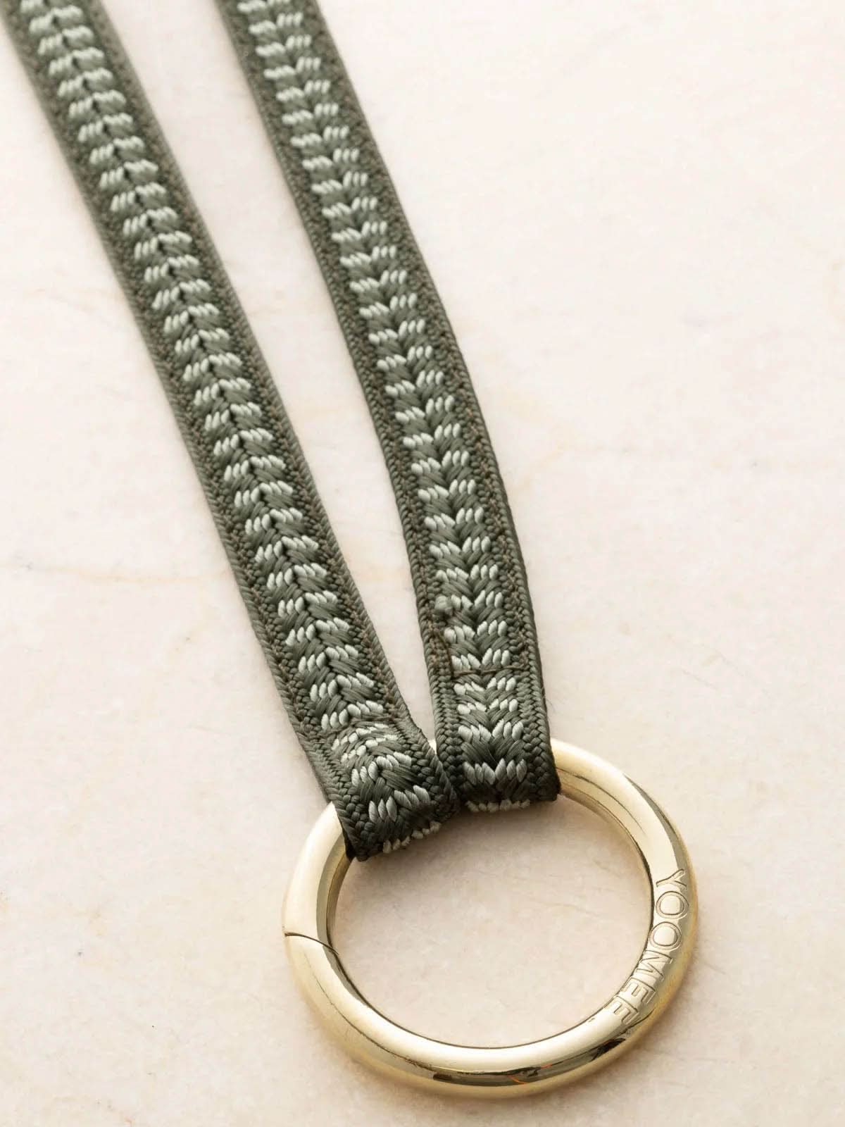 Yoomee Keychain Zahra Artichoke Mini Gold Thick