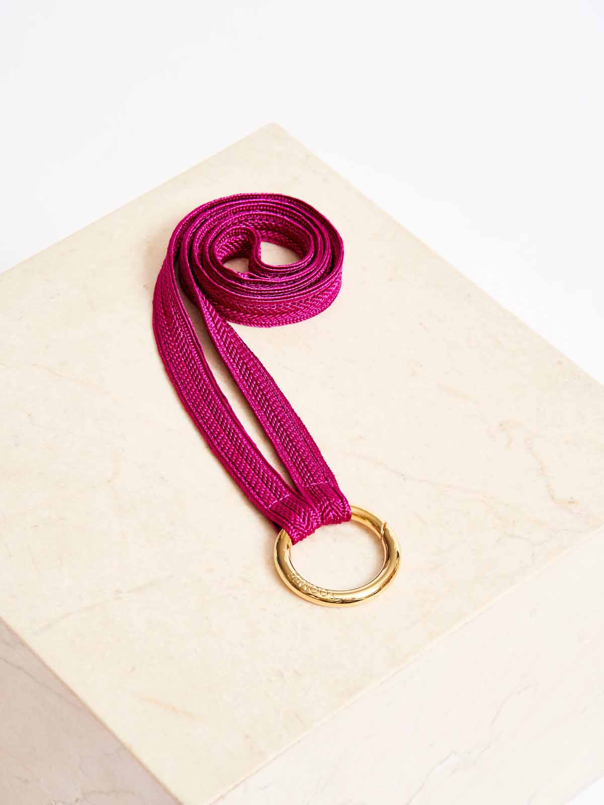 Yoomee Keychain Zahra Fuchsia Gold