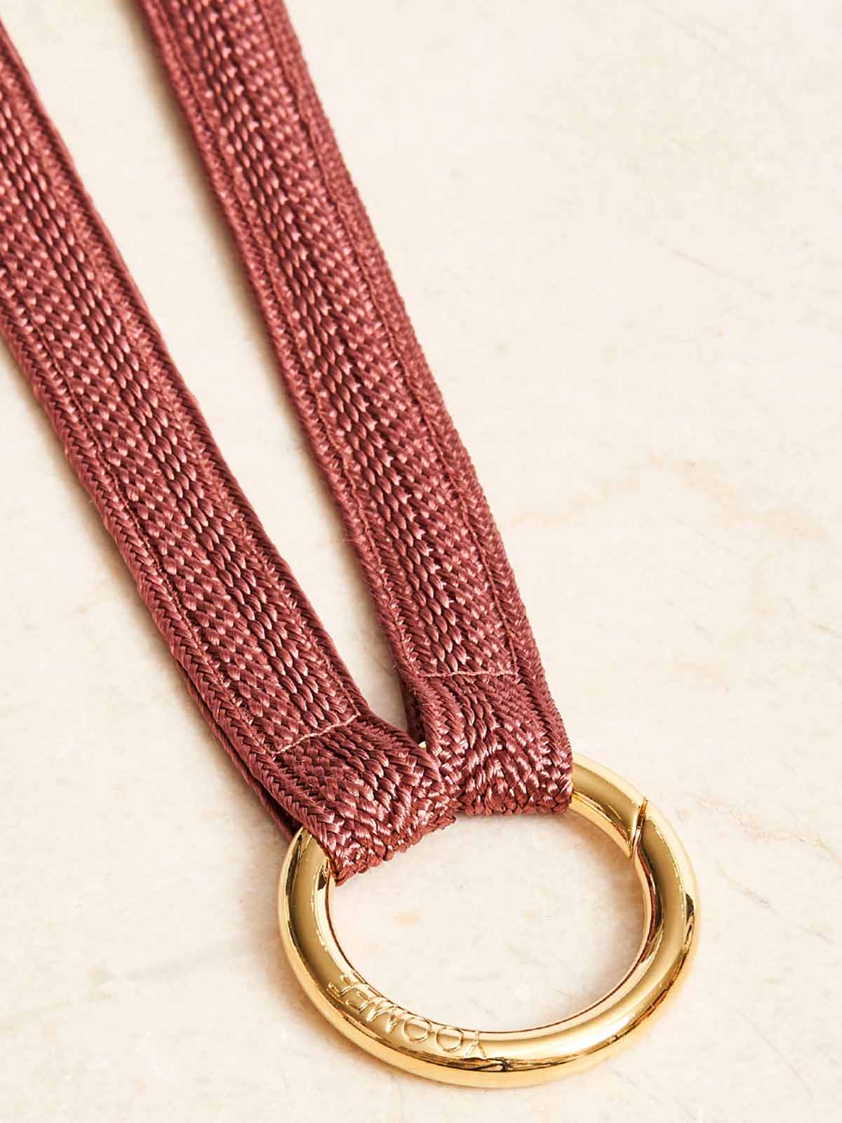 Yoomee Keychain Zahra Red Ochre Gold