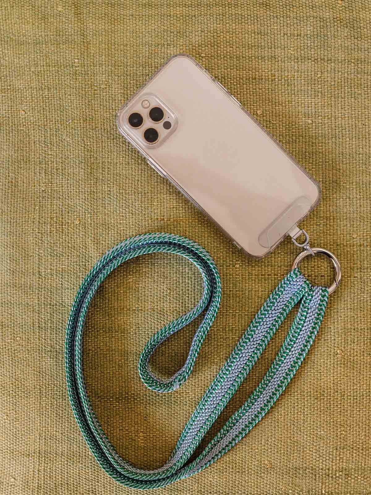 Yoomee Phonechain Zahra Peppermint Silver