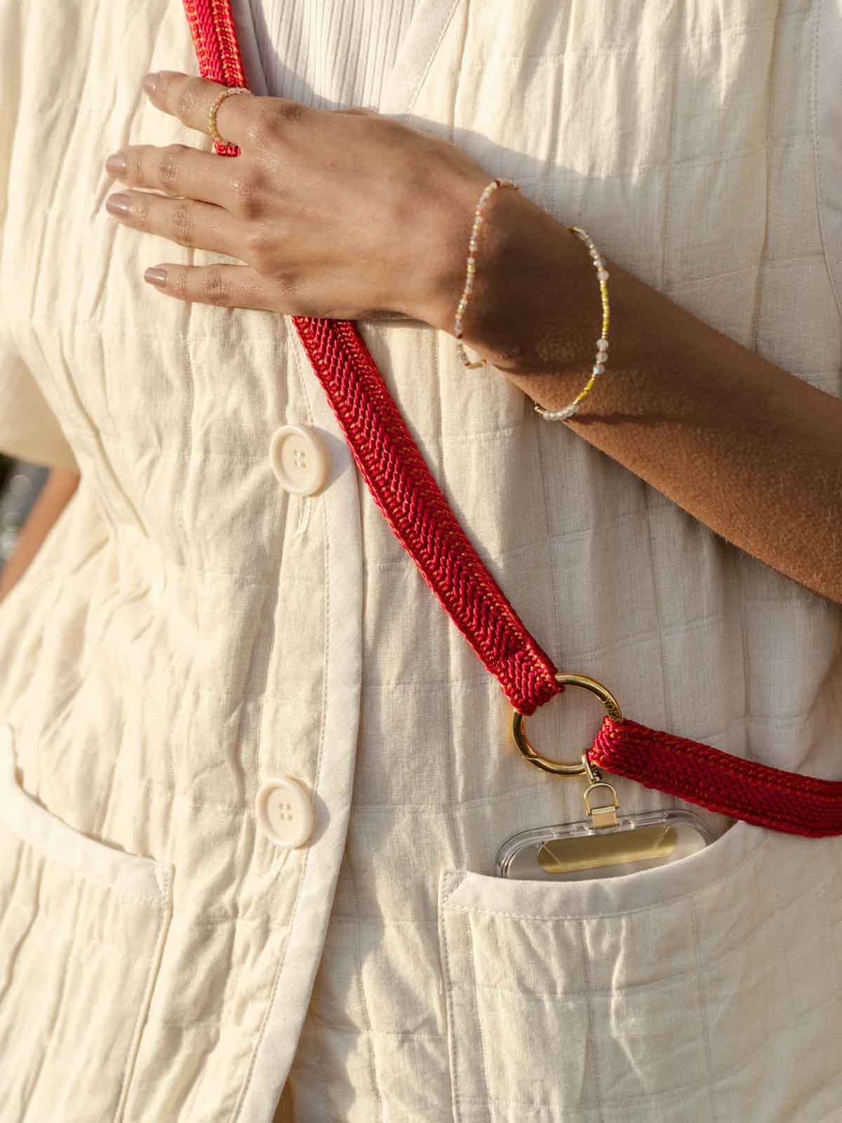 Yoomee Phonechain Zahra Pomegranate Silver