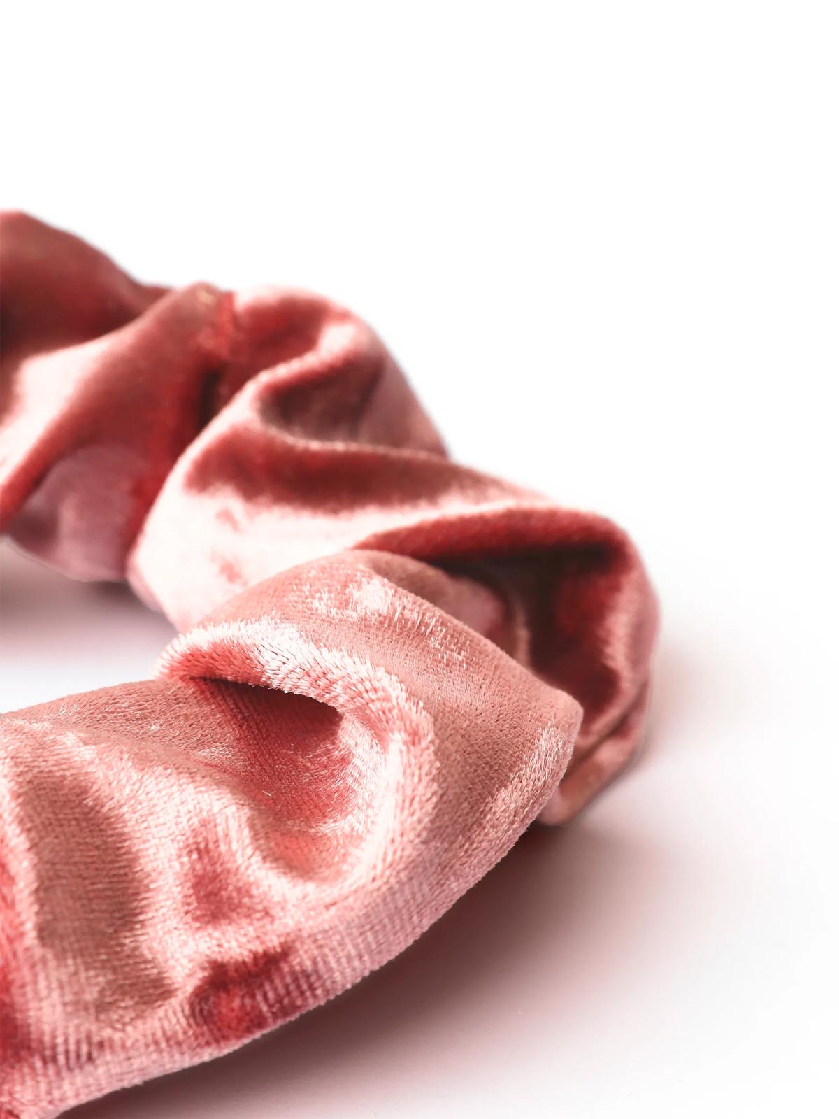 Yoomee Scrunchie Medina Velvet Marrakech Rose