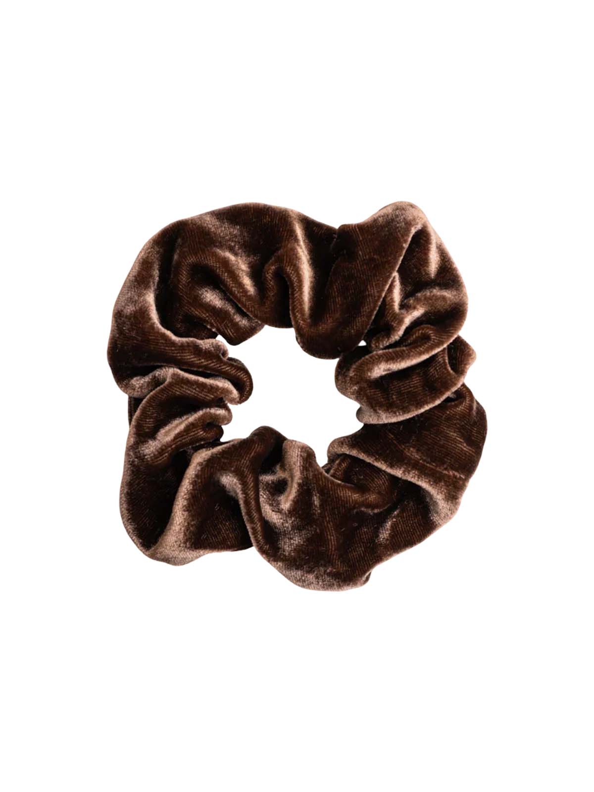 Yoomee Scrunchie Medina Velvet Silk Brown