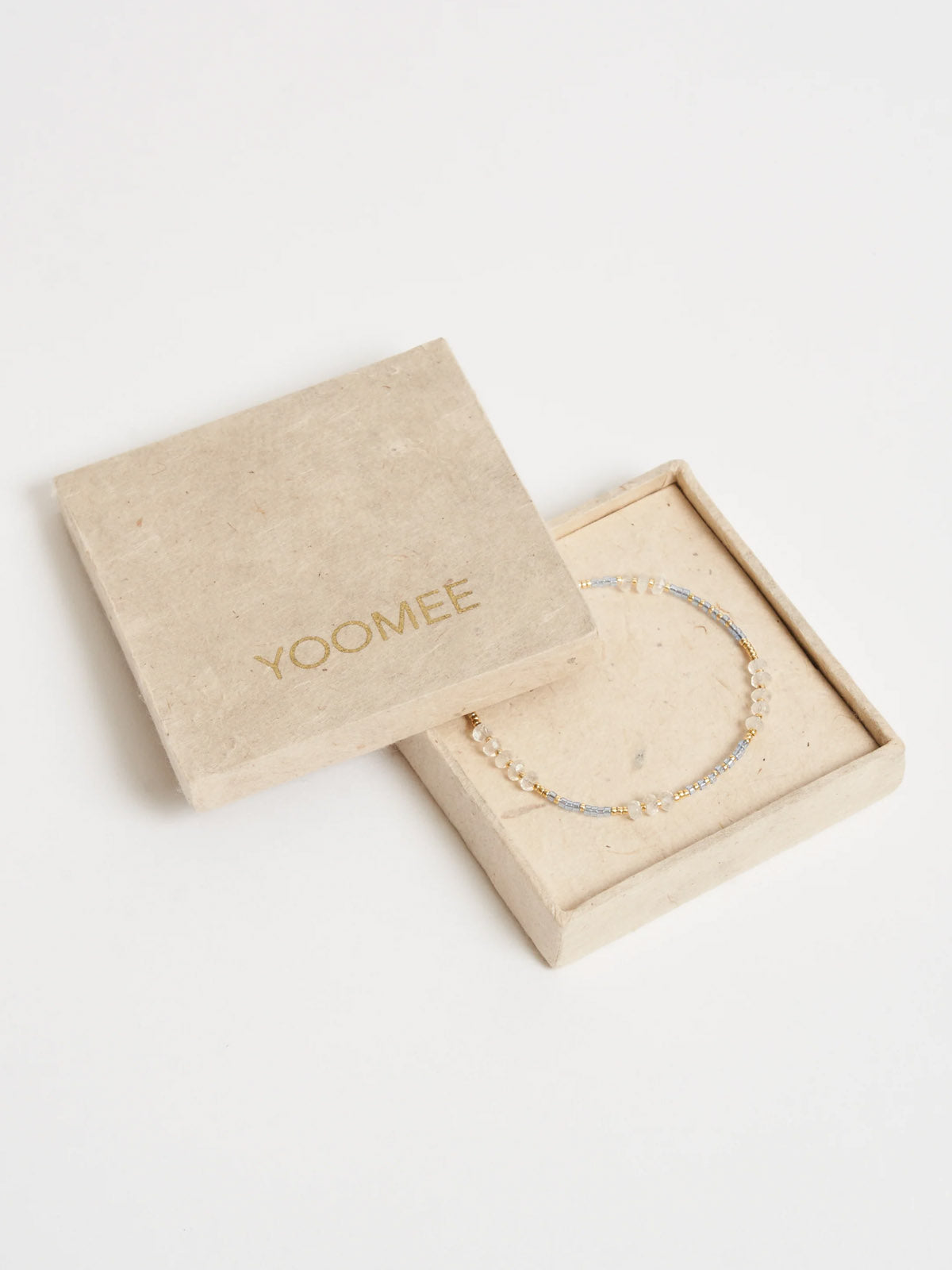 Yoomee Bracelete Dina Moonstone Mineral Grey