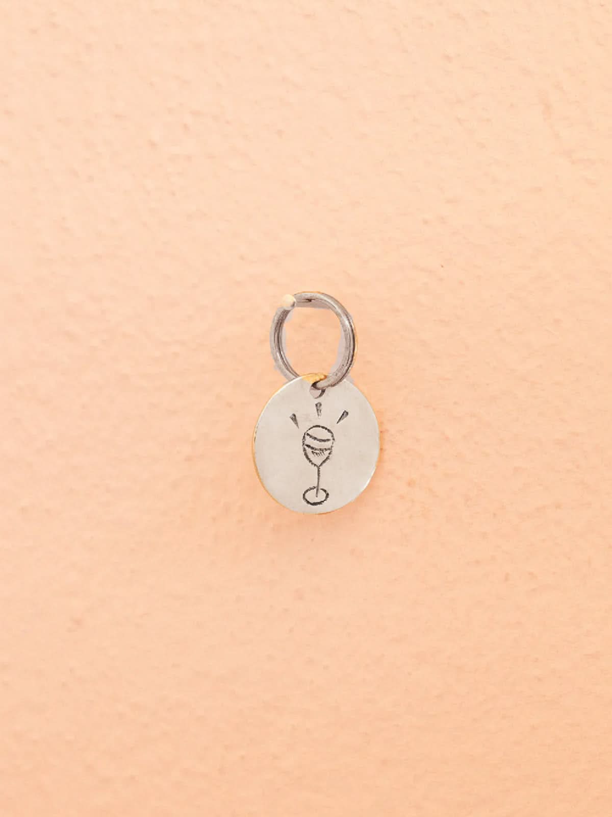 Yoomee Key Tag Mini Cheers Silver