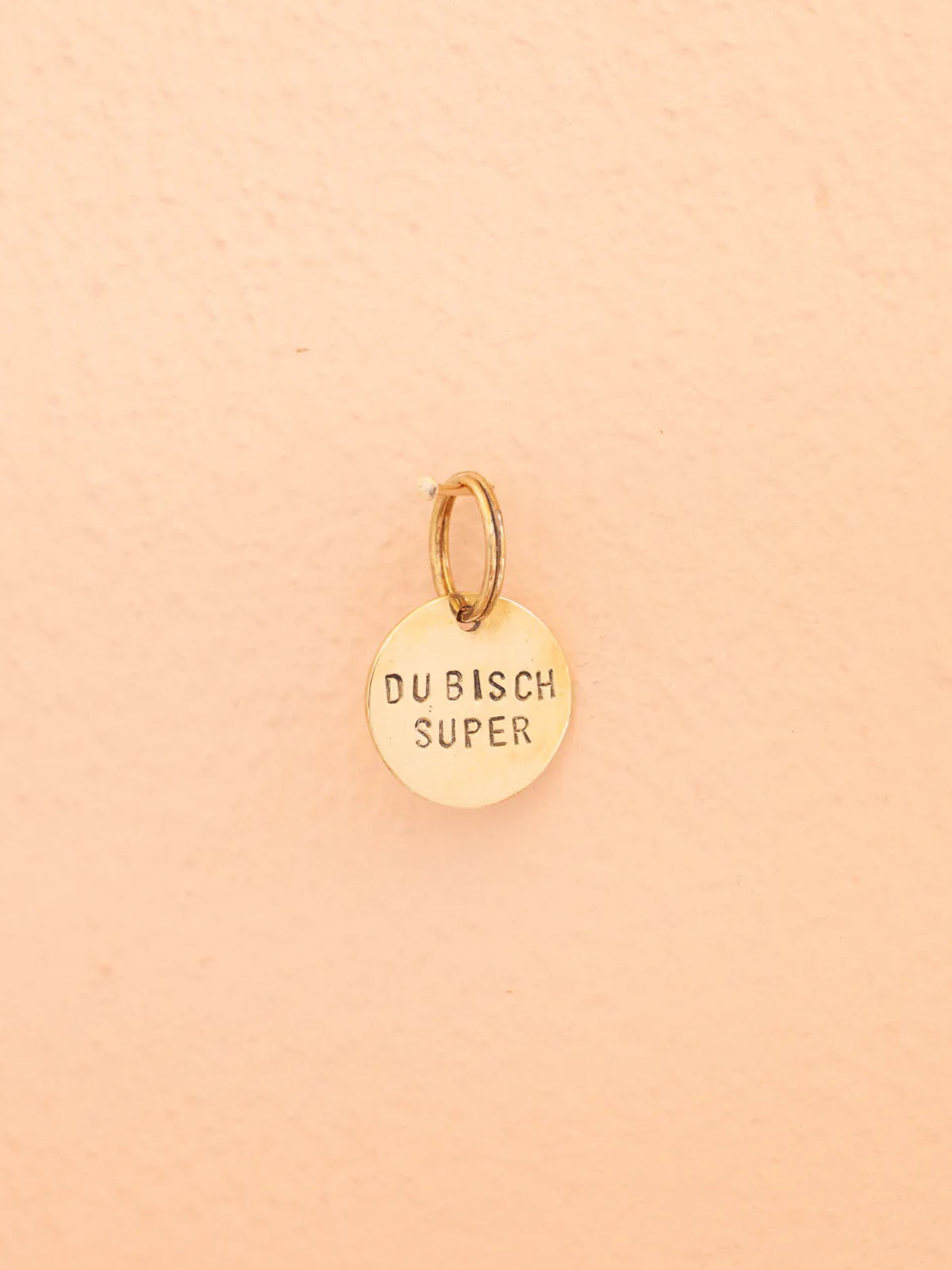 Yoomee Key Tag Mini Du Bisch Super Gold