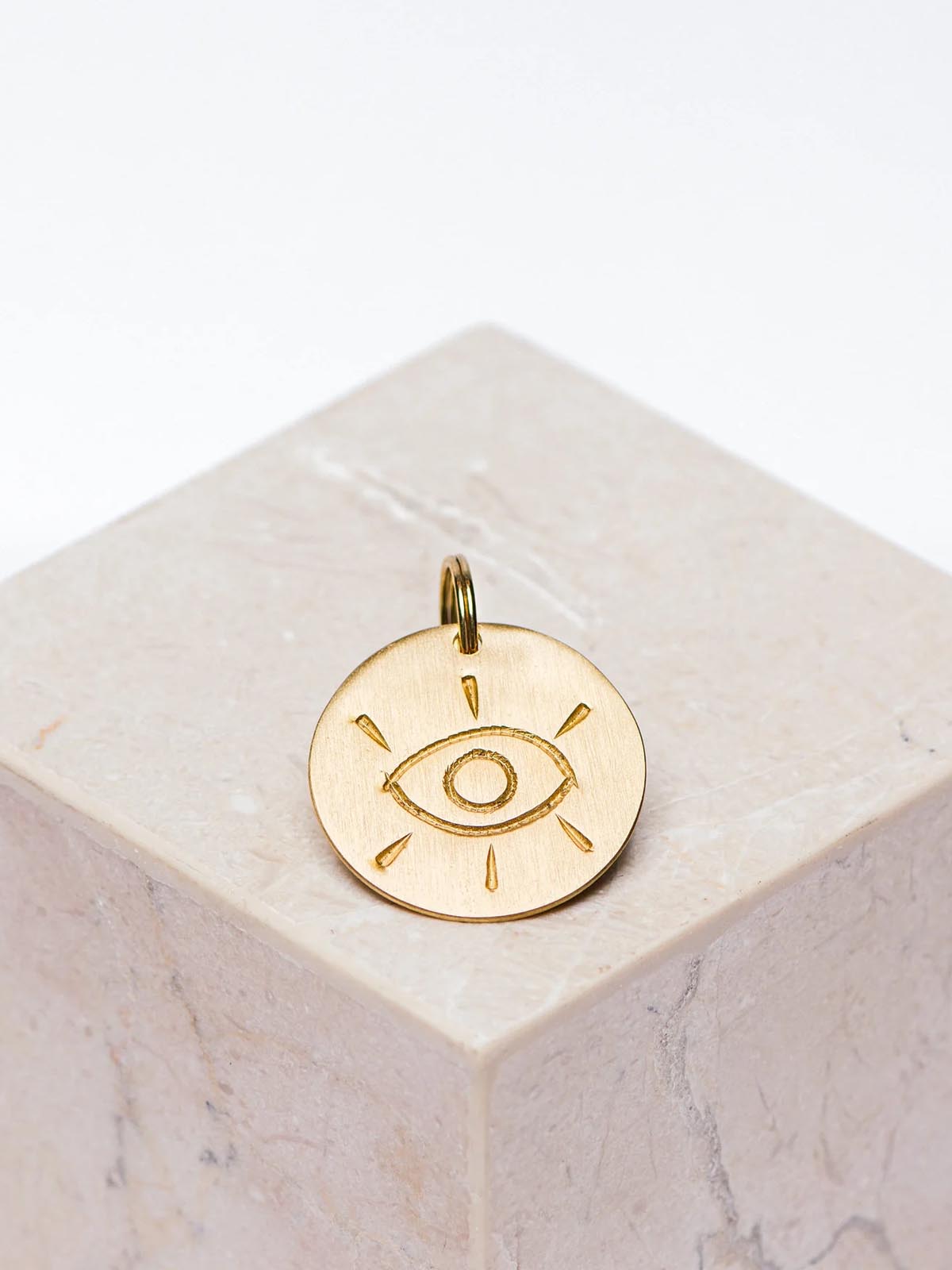 Yoomee Key Tag Mini Eye Gold