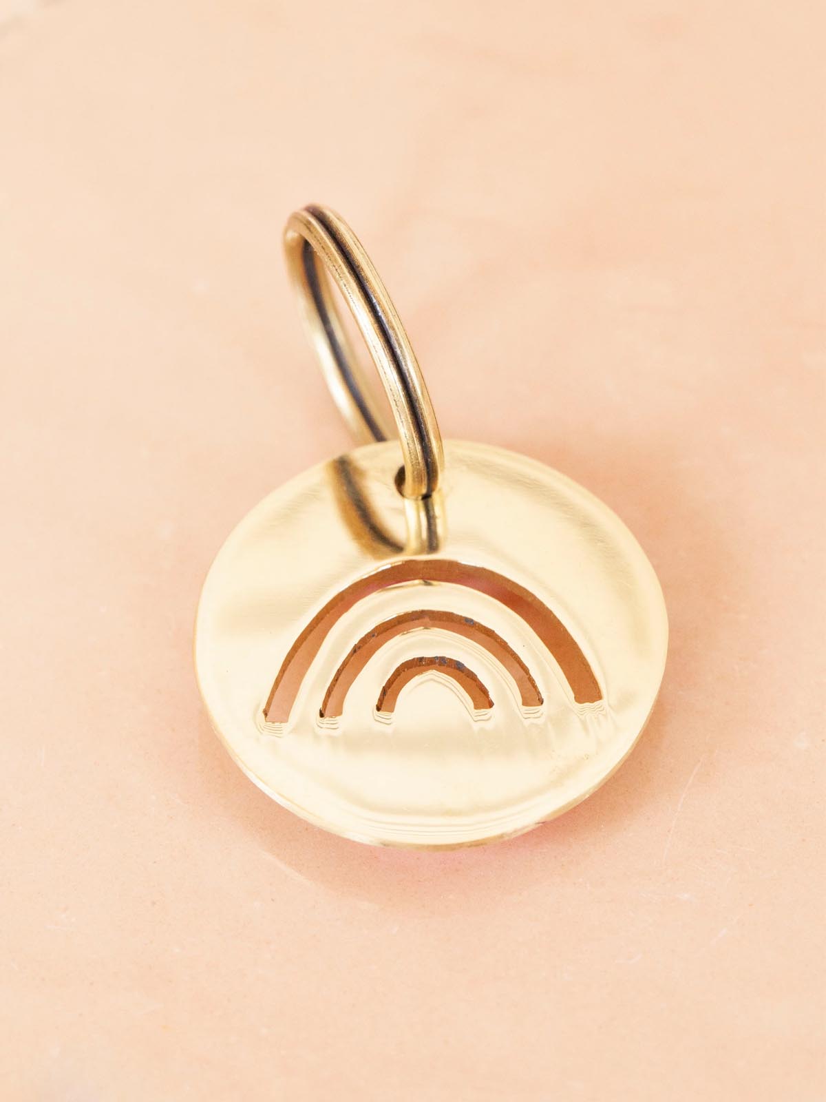 Yoomee Key Tag Mini Rainbow Gold