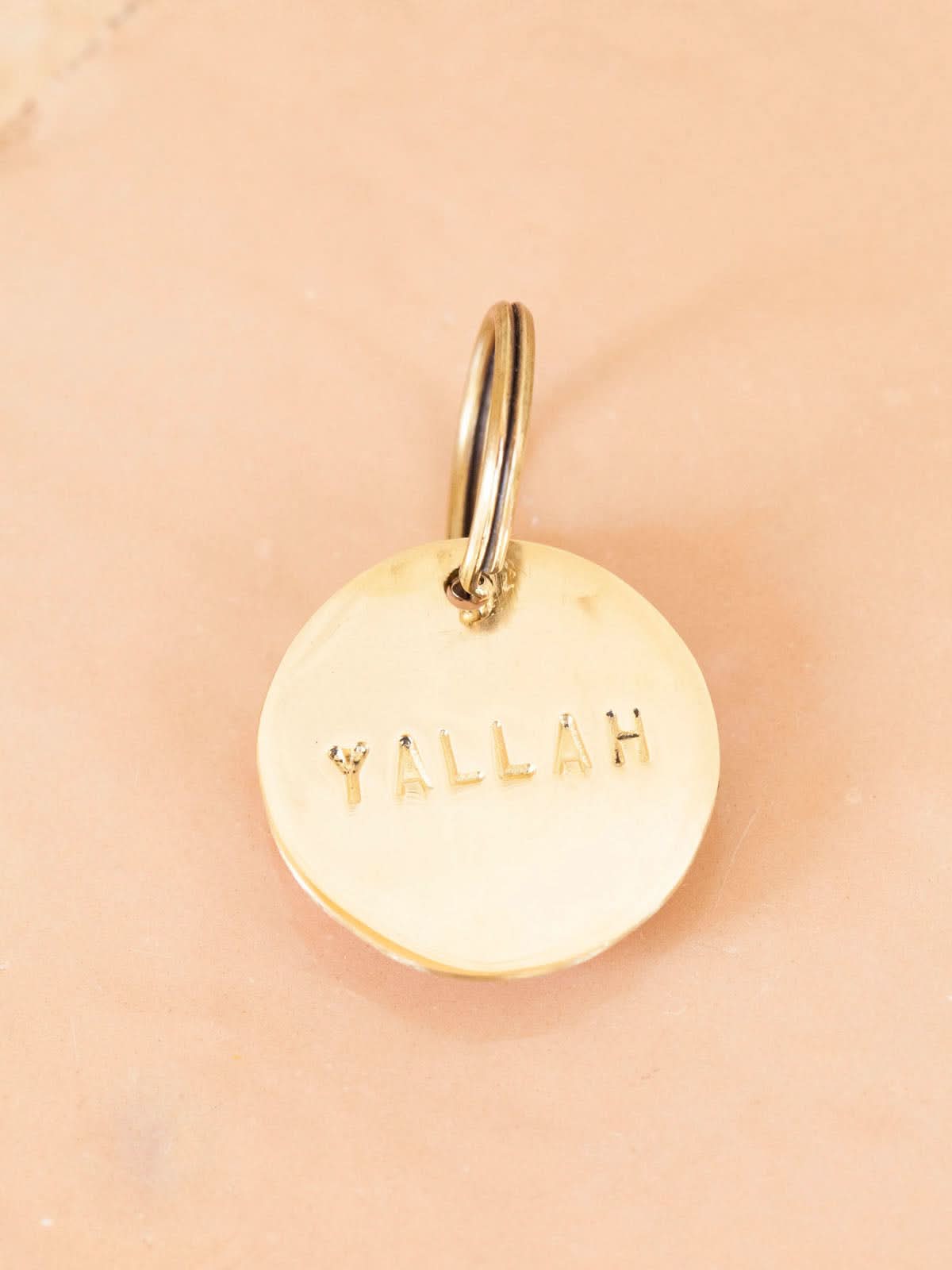 Yoomee Key Tag Mini Yallah Gold