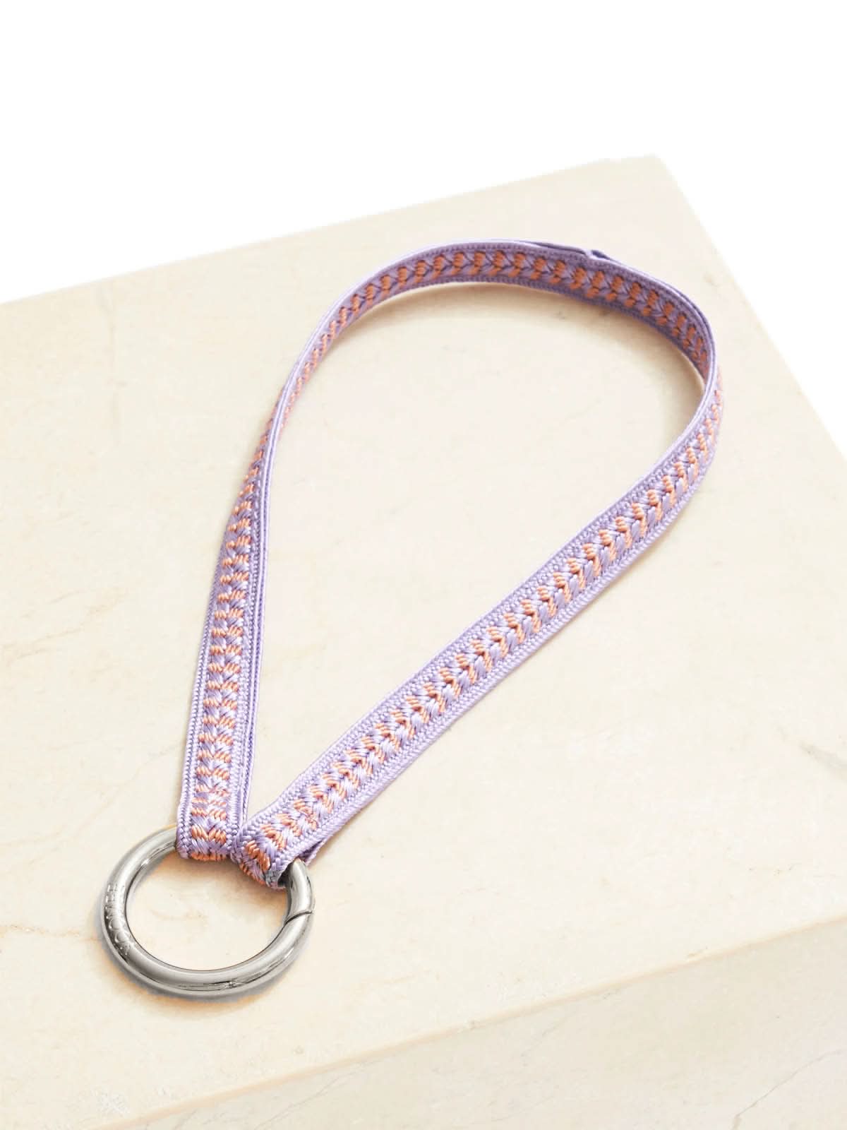 Yoomee Keychain Zahra Coral Reef Mini Silver Thick