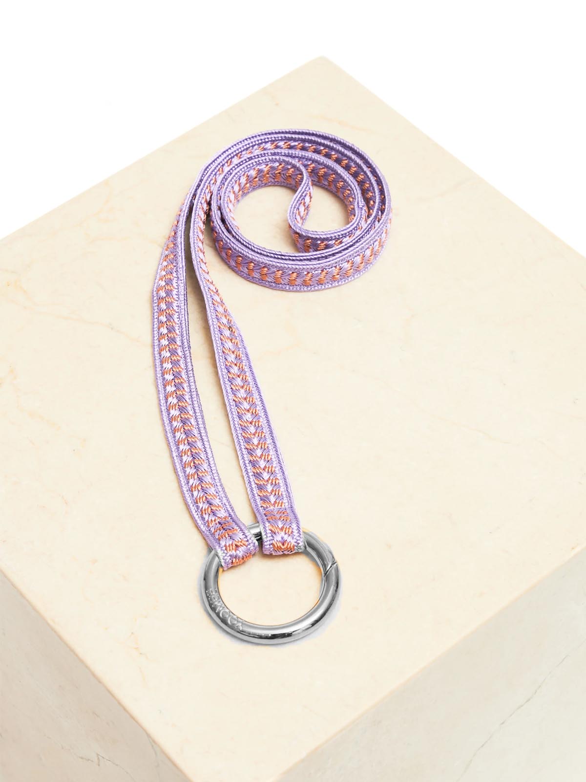 Yoomee Keychain Zahra Coral Reef Silver Thick