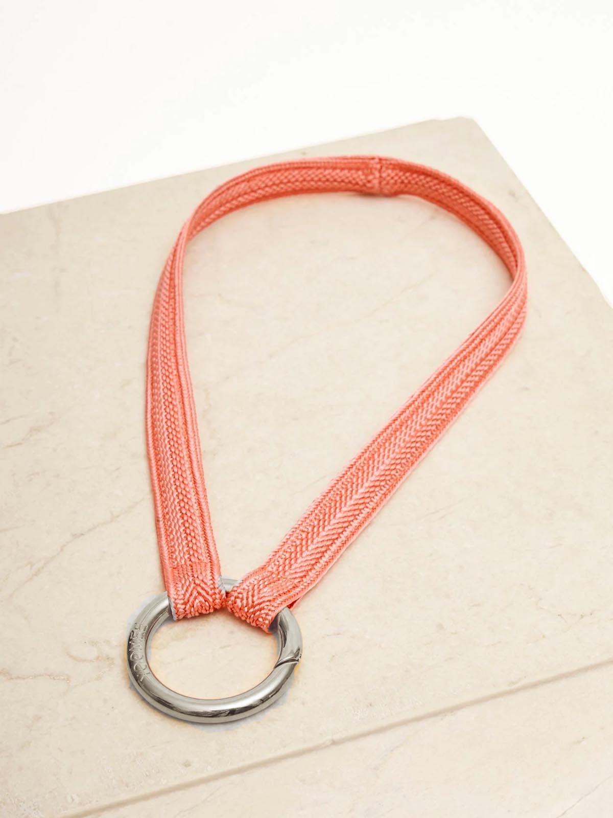 Yoomee Keychain Zahra Flamingo Mini Silver Thick