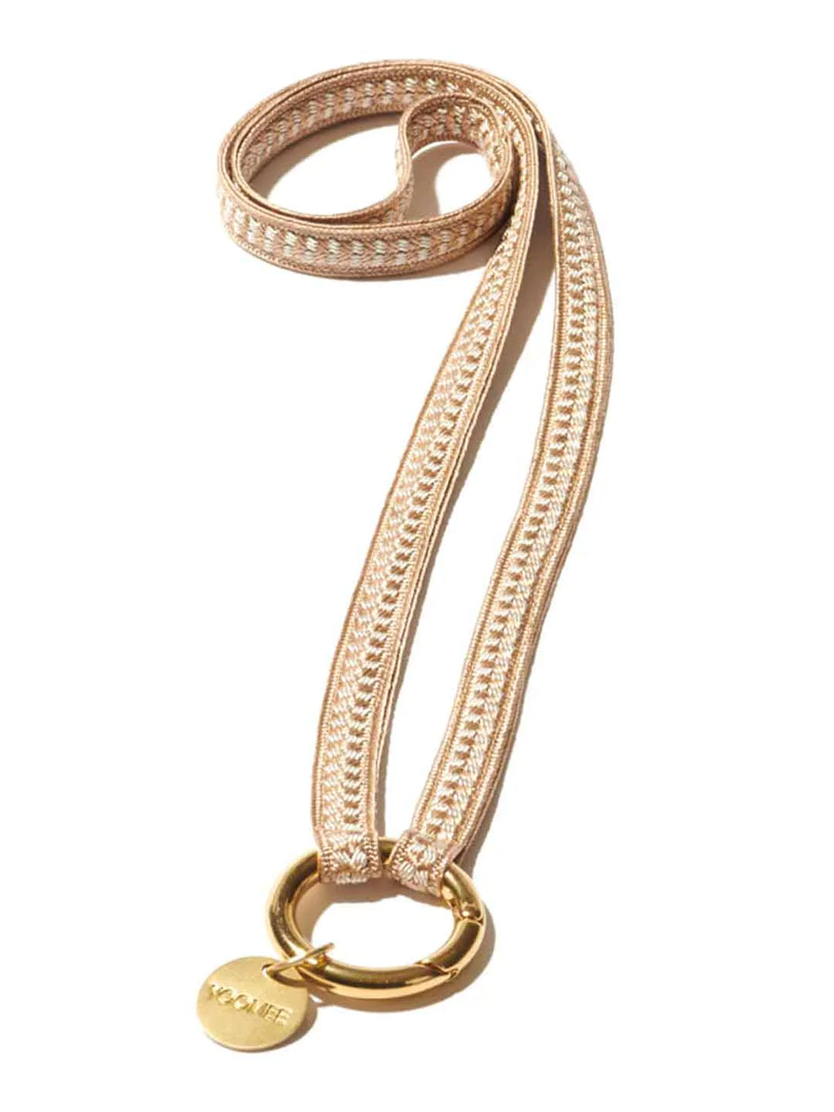 Yoomee Keychain Zahra Oat Milk Gold Thick