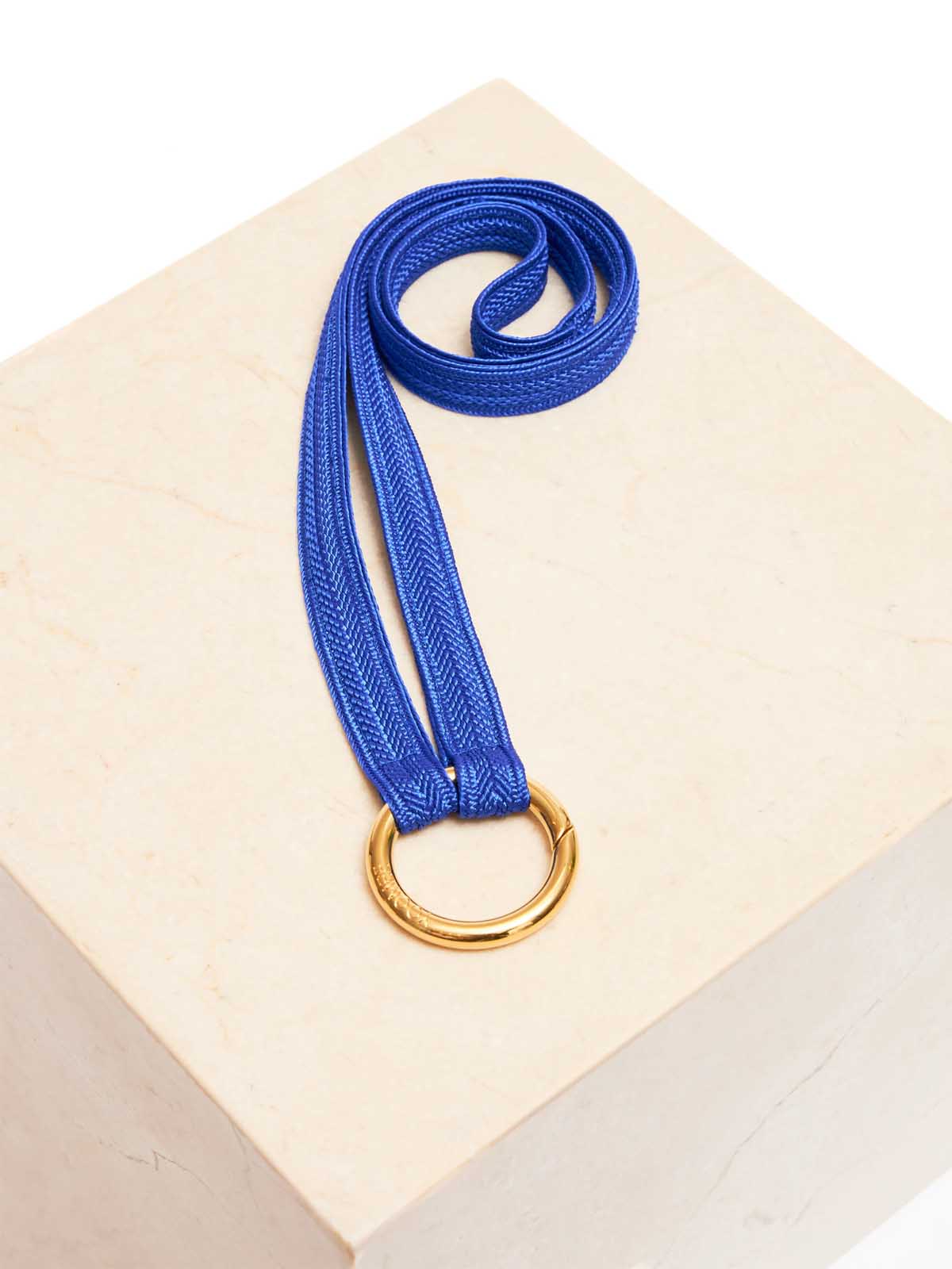 Yoomee Keychain Zahra Royal Blue Gold Thick