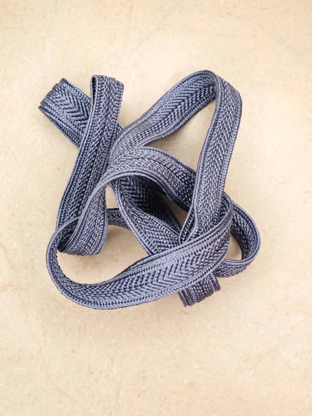 Yoomee Keychain Zahra Sky Blue Gold Thick