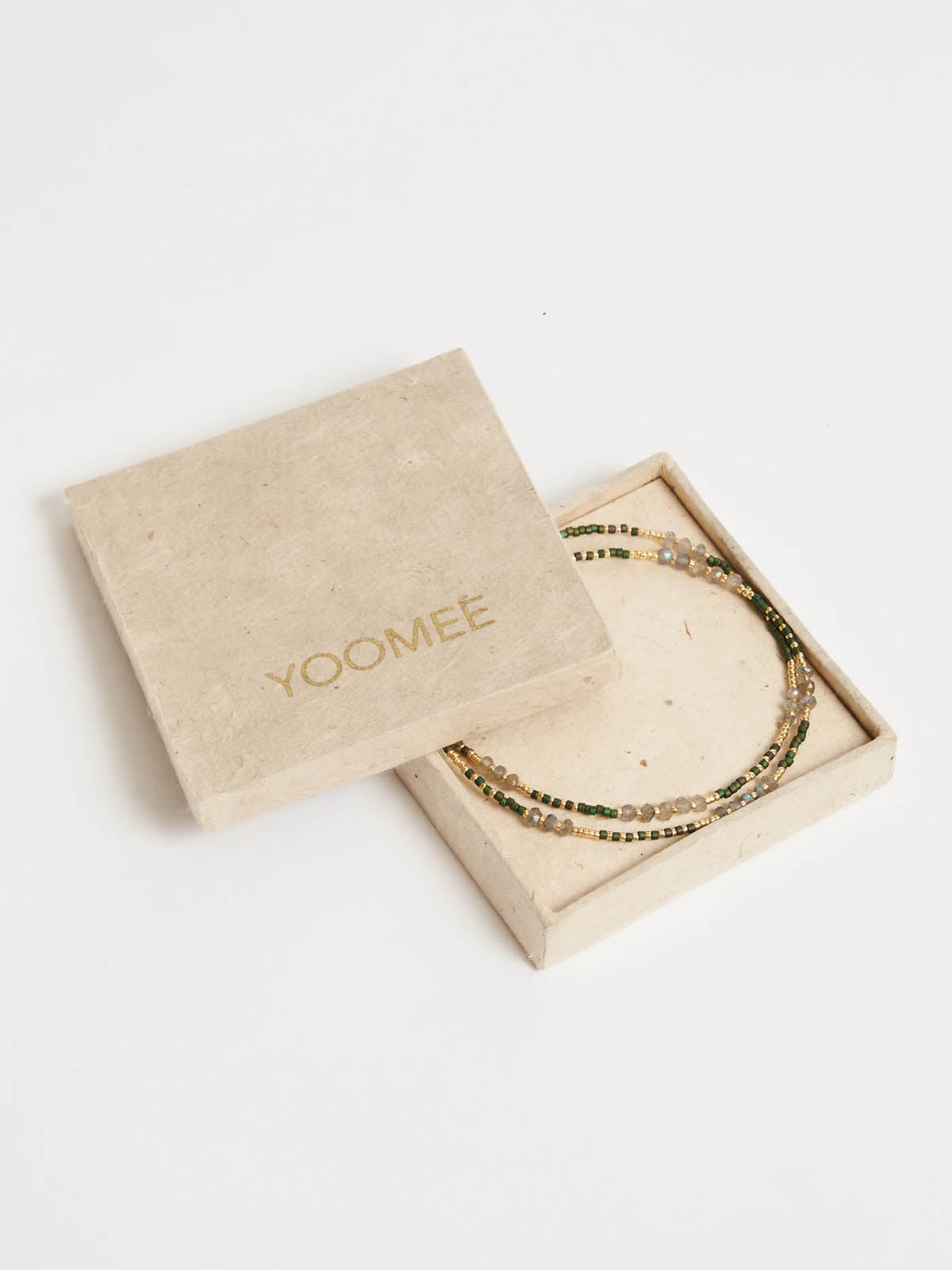 Yoomee Necklace Dina Labradorite Emerald